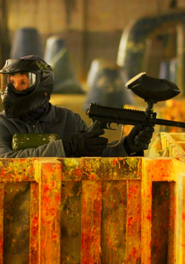 Bilder Paintballarena Halle