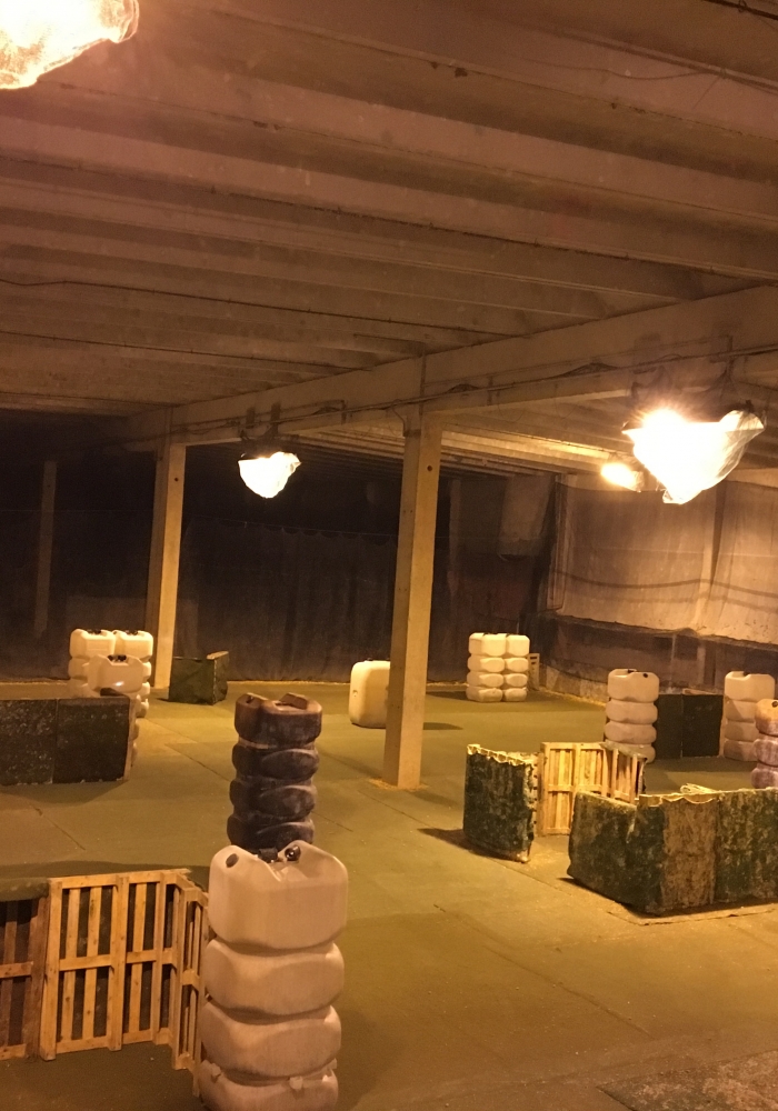 Bilder Paintballarena Halle